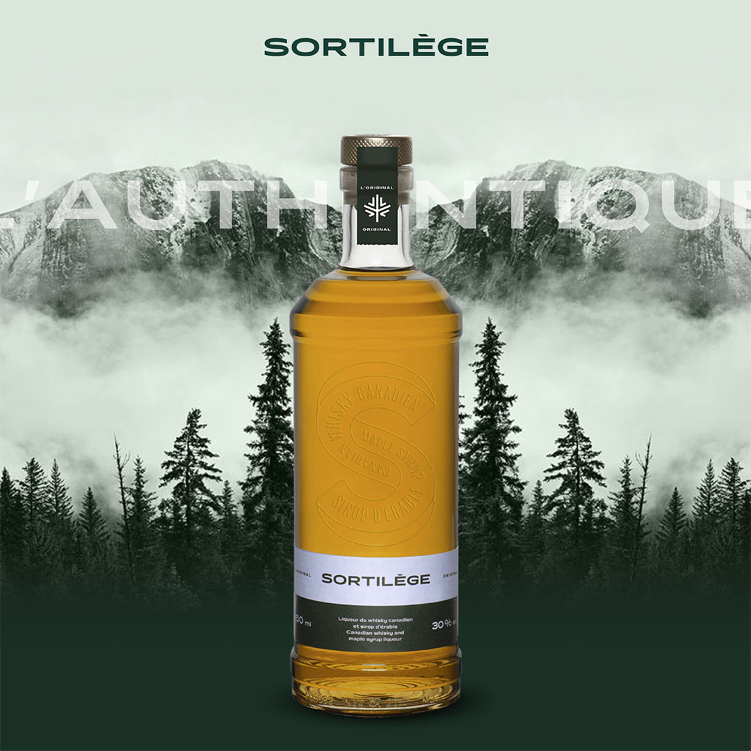 Coffret whisky Sortilège Original au sirop d'érable